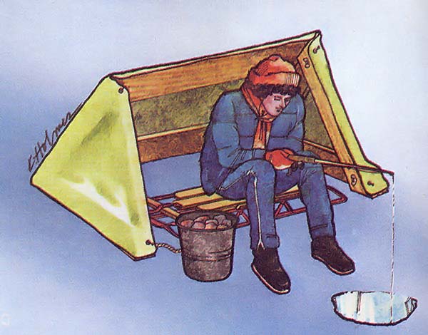 Mother's Ice Fishing Tips
